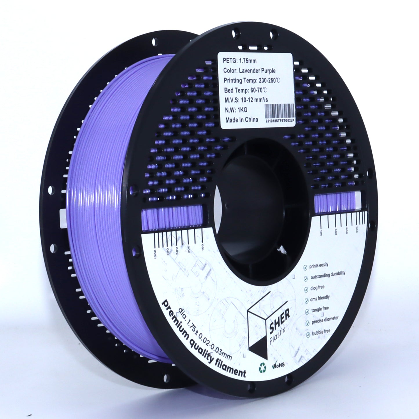 PETG - סגול לבנדר